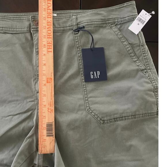 GAP Olive Wide Leg Pants - Picture 6 of 7